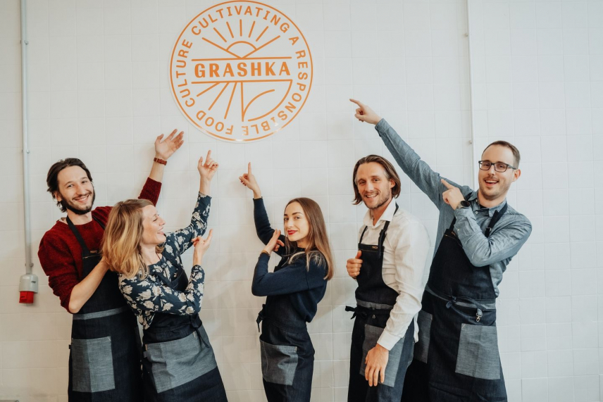 Grashka veganska blagovna znamka