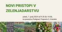 Novi pristopi v zelenjadarstvu, 7. 6. 2024