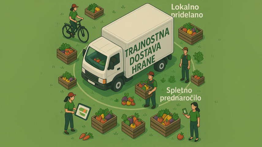 Kako optimiziramo logistiko kratkih verig in prihranimo