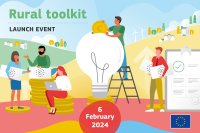 Spletna delavnica ob predstavitvi orodja »Rural Toolkit za EU financiranje«, 6. 2. 2024
