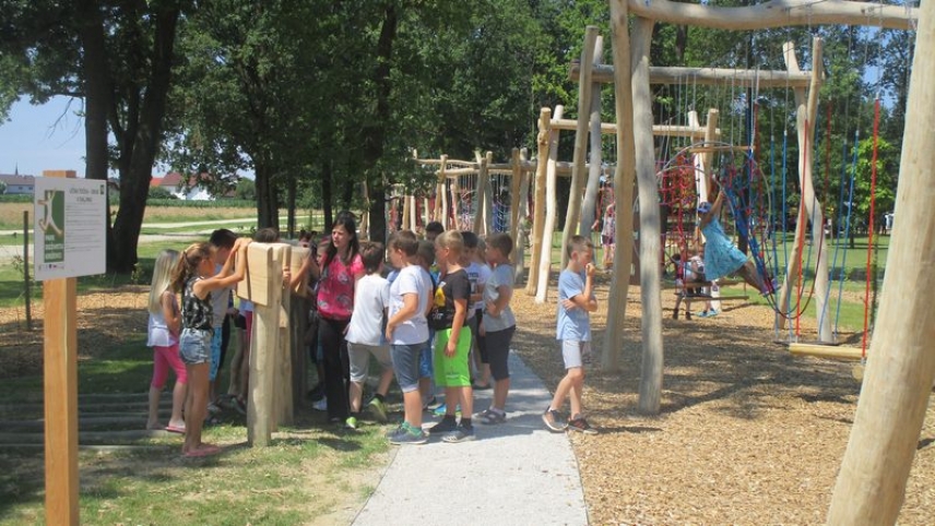 Park doživetij Križevci privablja številne obiskovalce