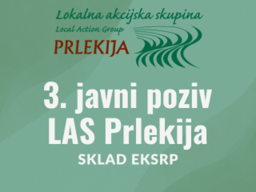 Izbranih osem novih projektov LAS Prlekija 2021–2027
